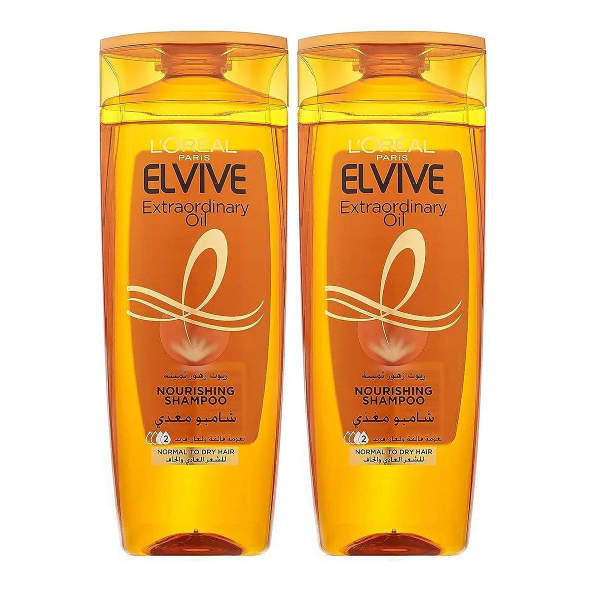 L'Oreal Elvive Extraordinary Oil Nourishing Shampoo - 400ml+400ml - Pinoyhyper