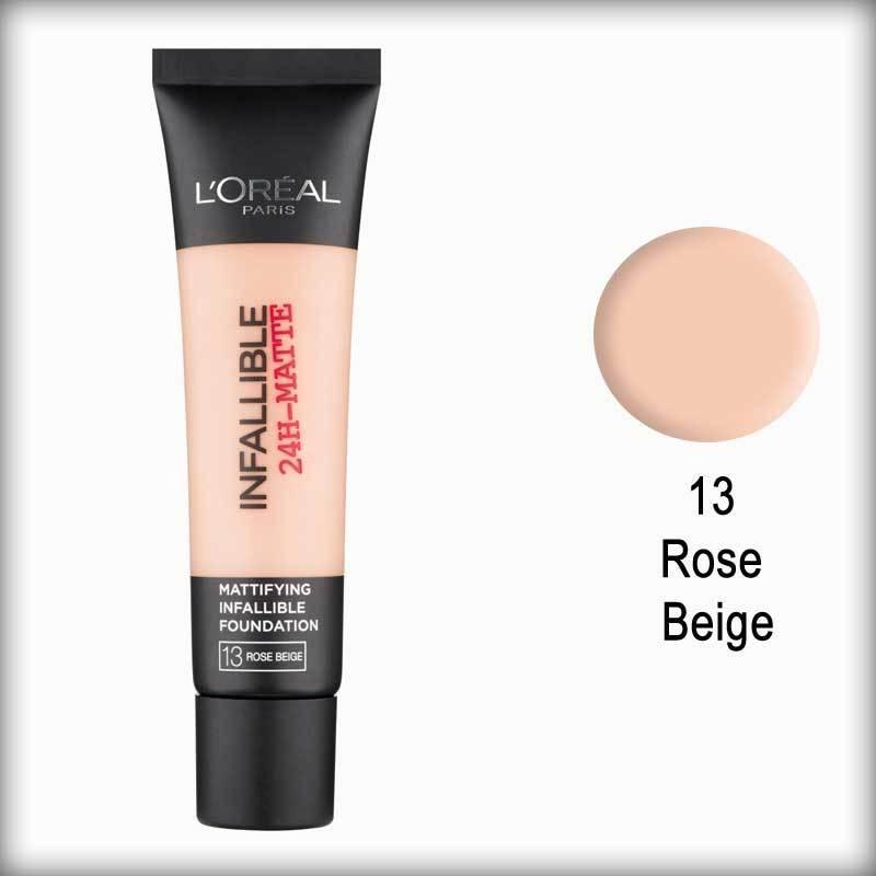 L'OREAL Infallible 24H Matte Foundation 13 Rose Beige - Pinoyhyper