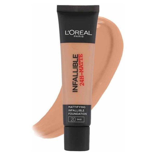 L'OREAL Infallible 24H Matte Foundation 20 Sand - Pinoyhyper