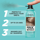 L'Oreal Magic Retouch Instant Root Concealer Spray - Brown - Pinoyhyper