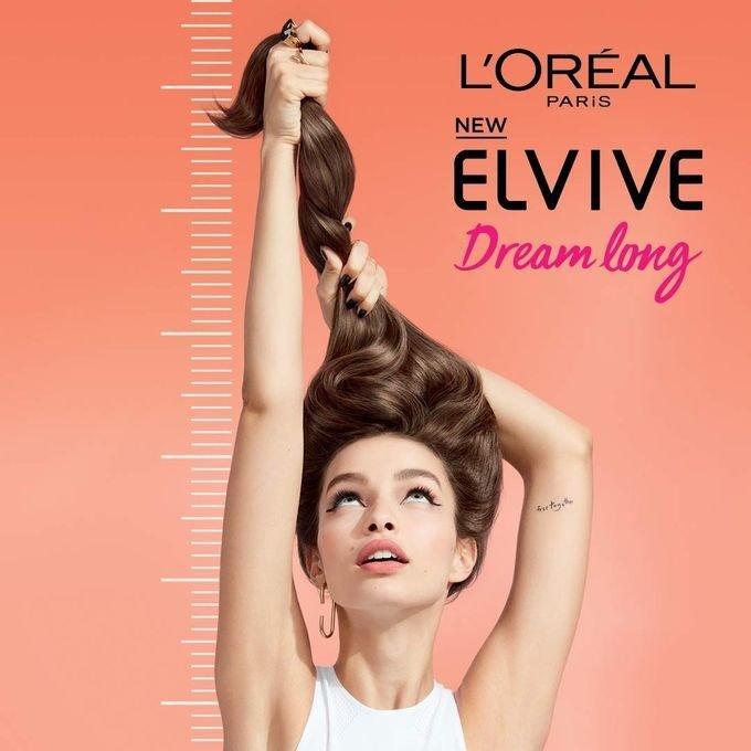 L'Oreal Paris Elvive Dream Long Reinforcing Shampoo For Weakened Long Hair - 2 x 400ml - Pinoyhyper