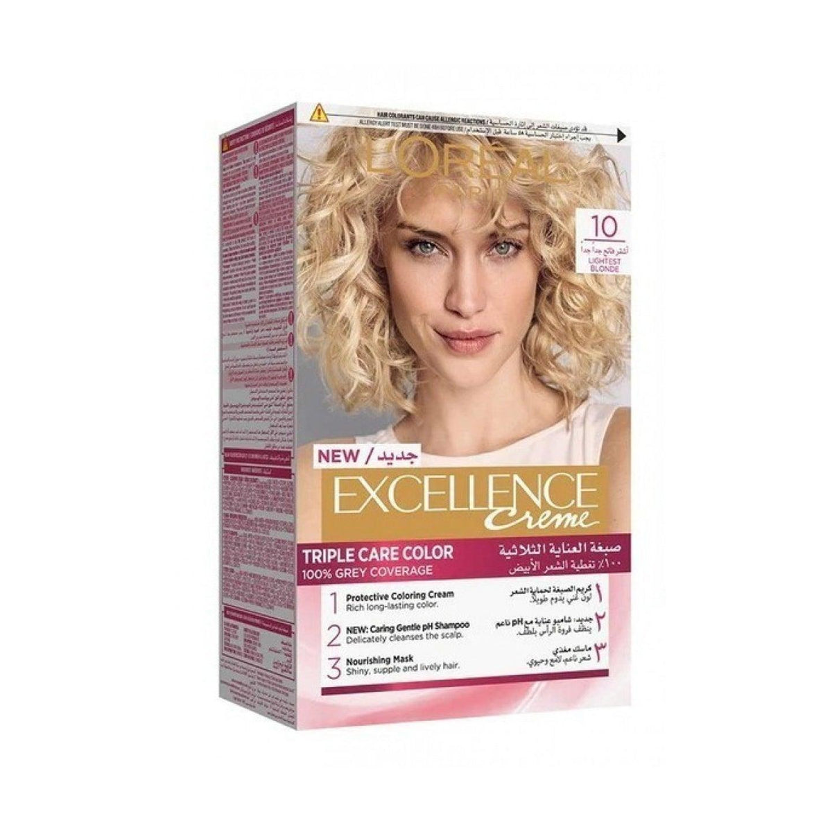 L'Oreal Paris Excellence Hair Color - 10 Lightest Blonde - Pinoyhyper