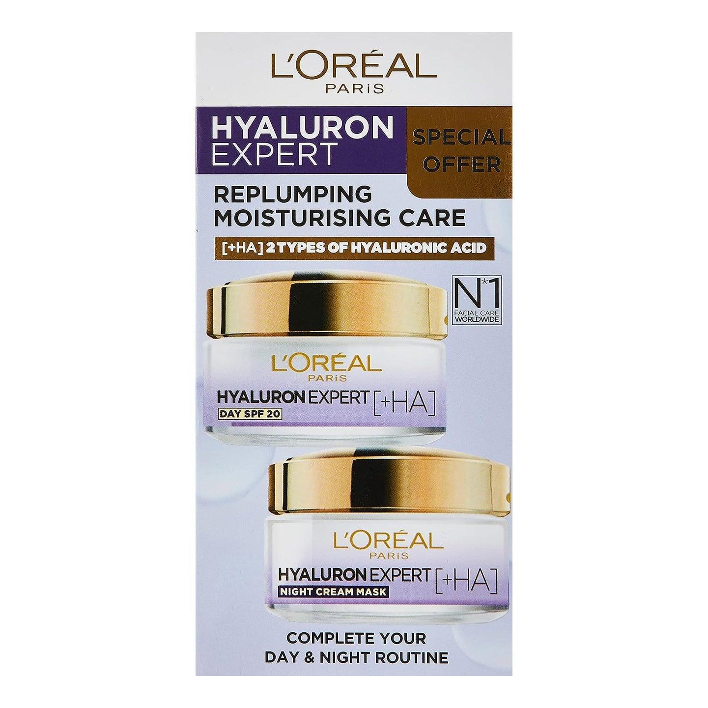 L'Oreal Paris Hyaluron Expert Day Cream + Night Cream - Pinoyhyper