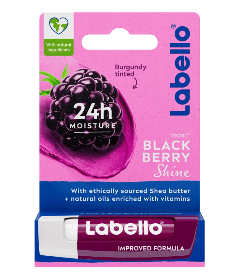 Labello Lip Care Blackberry Shine 4.8g - Pinoyhyper