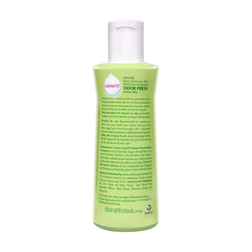 Lactacyd Feminine Wash Odor Fresh - 150ML - Pinoyhyper