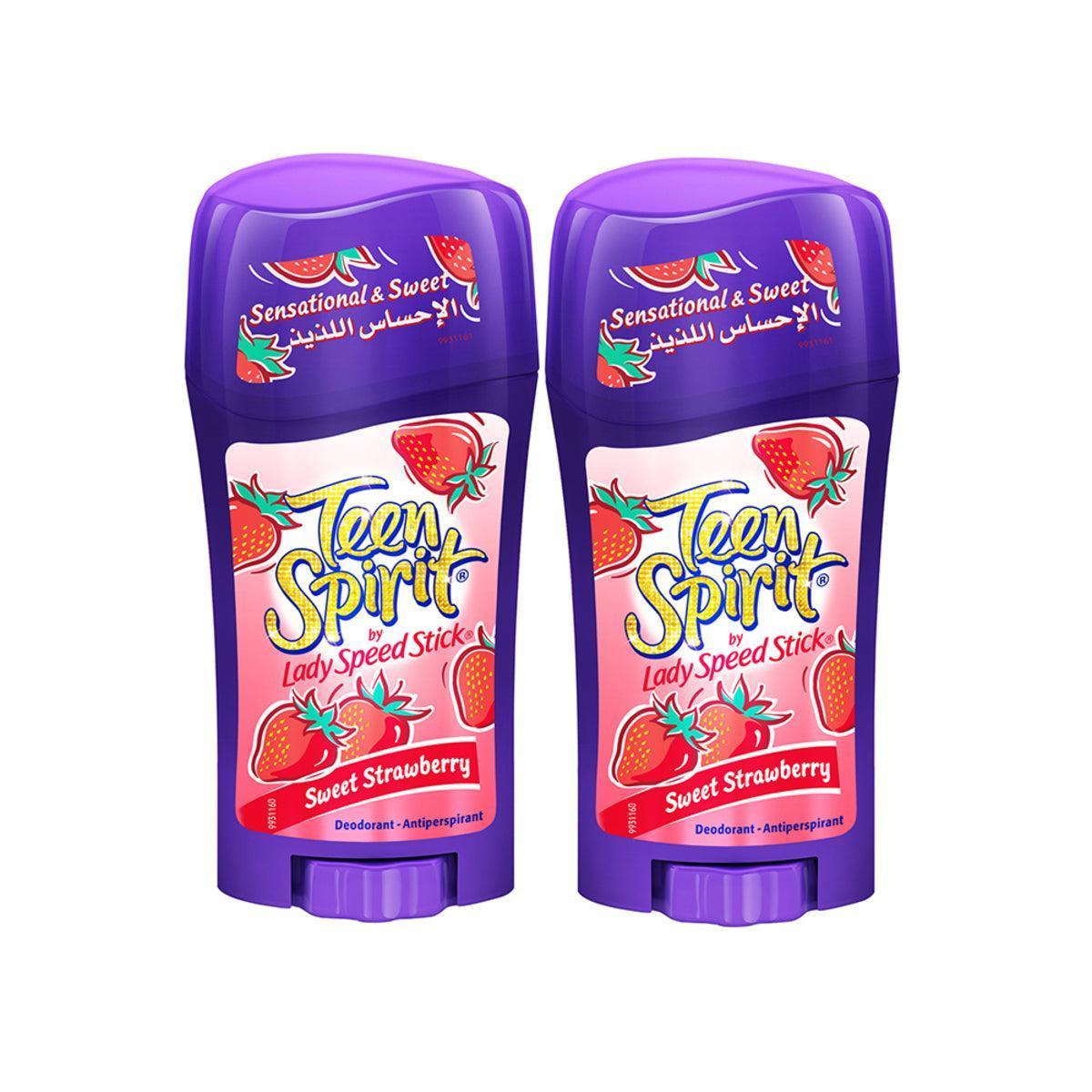 Lady Speed Stick Sweet Strawberry Anti-Perspirant Deodorant 2 X 65Gm - Pinoyhyper