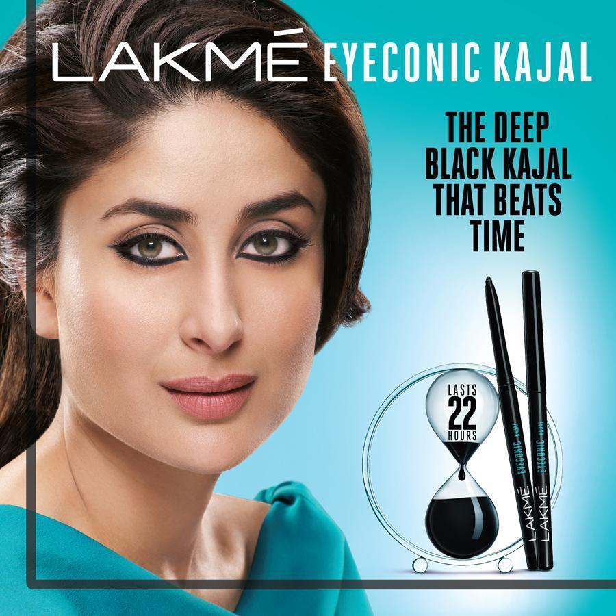 Lakmé Kajal Eyeconic - Deep Black Eyeliner - Pinoyhyper