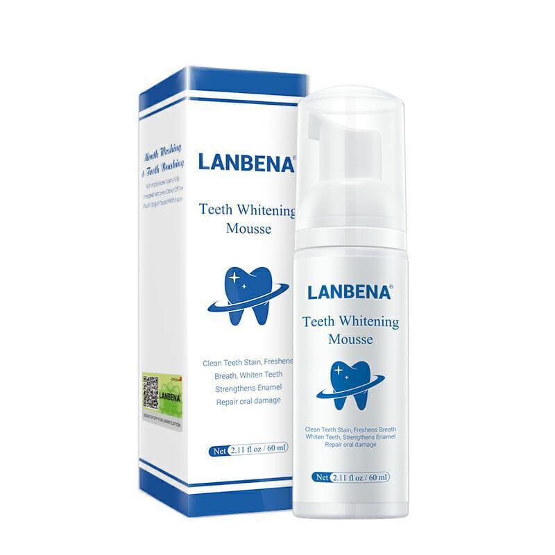 Lanbena Teeth Whitening Mousse - 60ml - Pinoyhyper