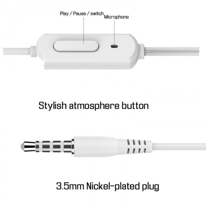 Langsdom Super Bass Wired Earphone - Q1 - Pinoyhyper
