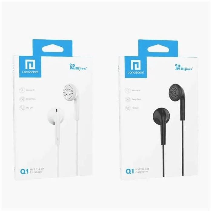 Langsdom Super Bass Wired Earphone - Q1 - Pinoyhyper