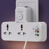 LDNIO SC2311 3 Usb Ports with PD 20W & QC3.0 Power Socket Universal Extension - Pinoyhyper
