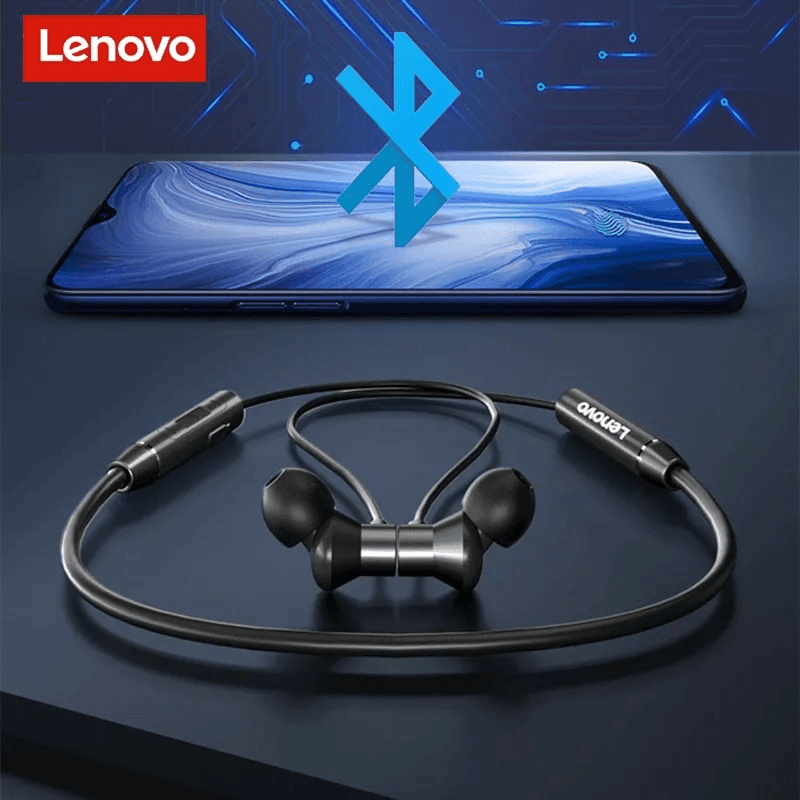 Lenovo HE05X Neckband Earphone - Pinoyhyper