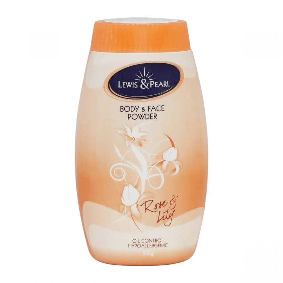 Lewis & Pearl Rose & Lily Body & Face Powder - 50g - Pinoyhyper
