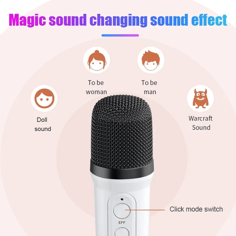 Light Show Karaoke Portable Wireless Speaker YS-110 - Pinoyhyper