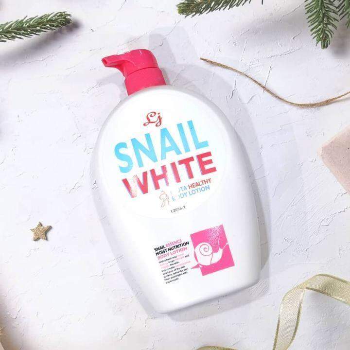 LJ Snail White Gluta Healthy Body Lotion - 600ml - Pinoyhyper