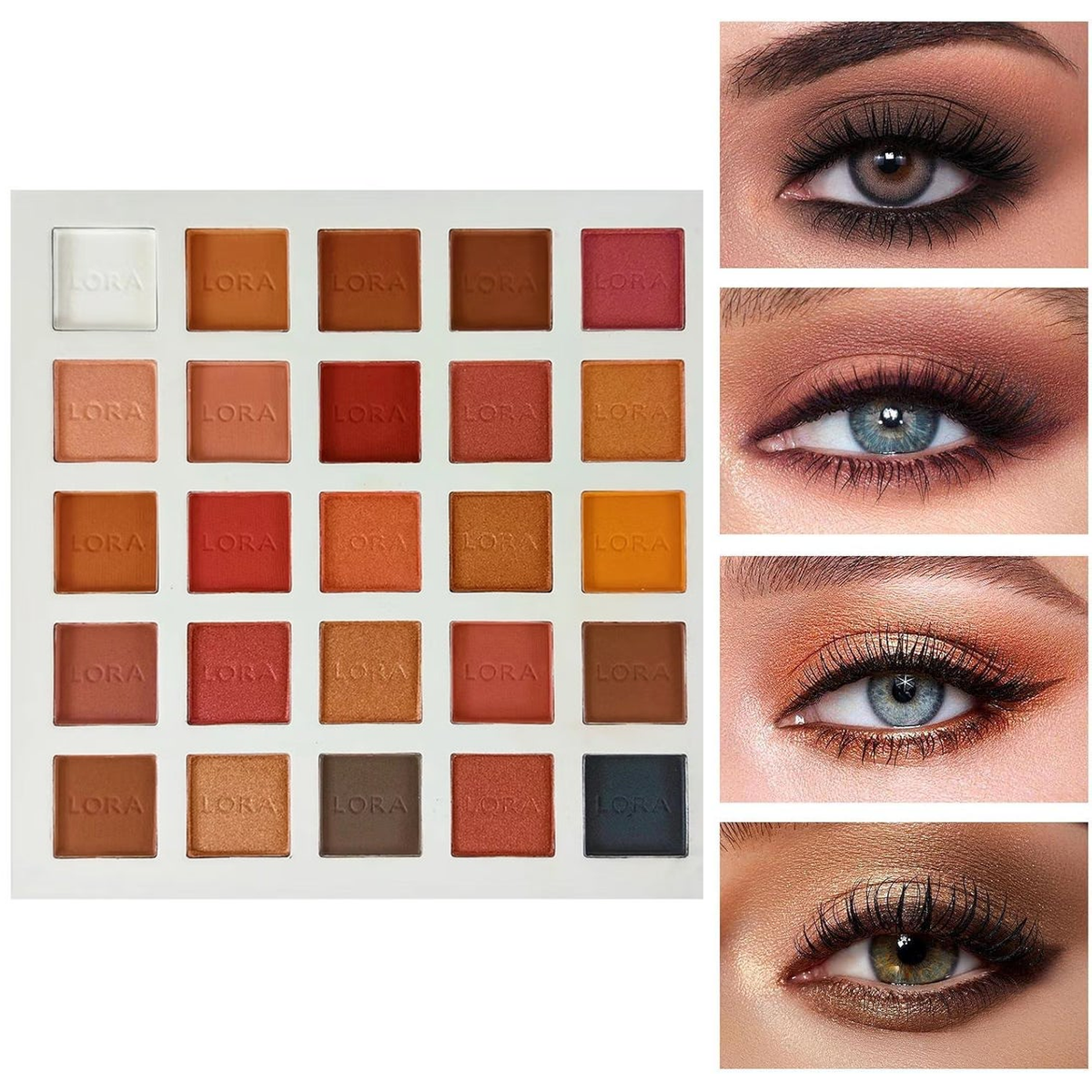 LORA 25 Color Eyeshadow Palette - CM198