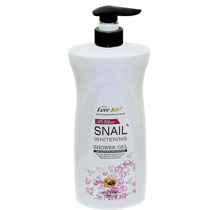 Love JoJo snail whitening shower gel for cleaness and moisture - 1380ml - Pinoyhyper