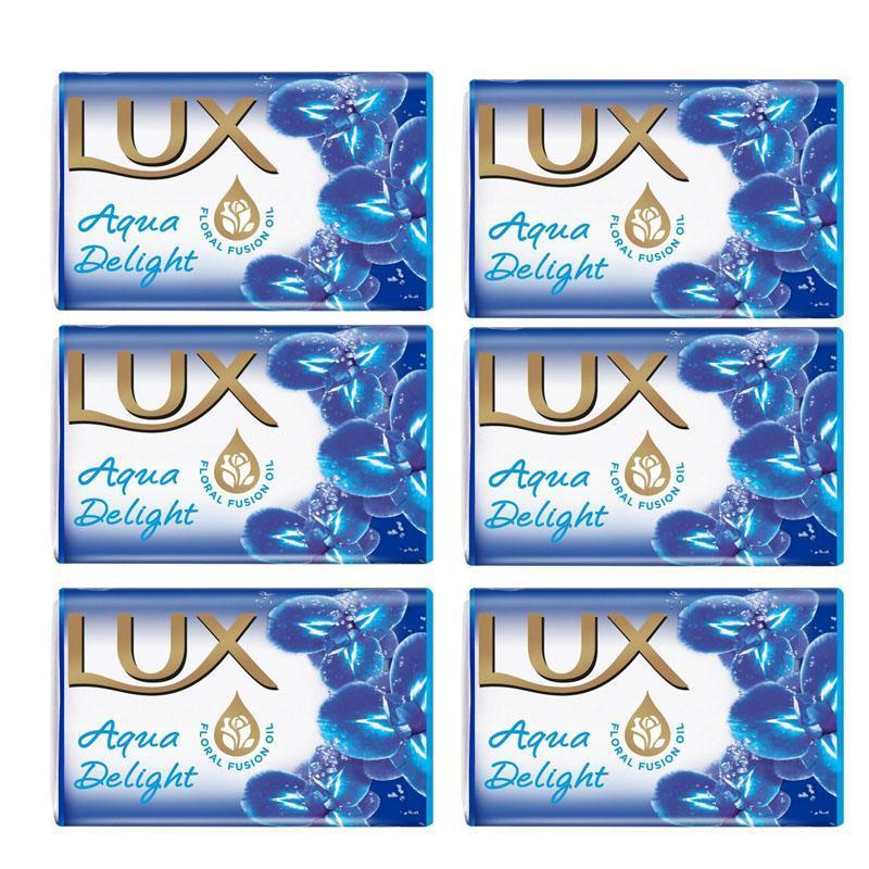 Lux Bath Soap Aqua Delight 6 x 170gm - Pinoyhyper