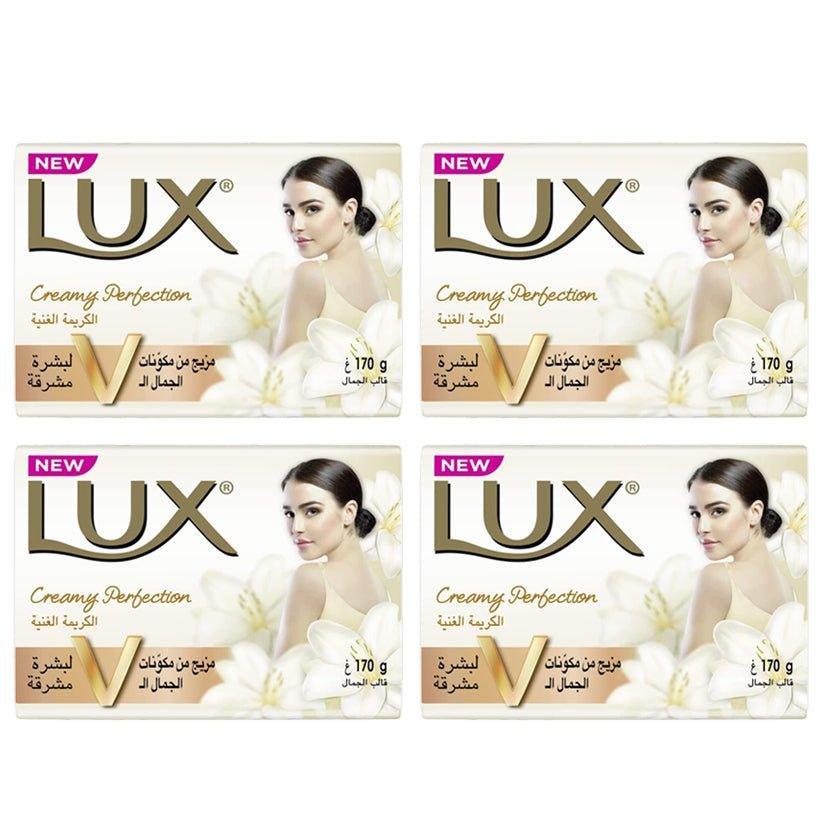 Lux Bath Soap Creamy Perfection 4 x 170gm - Pinoyhyper