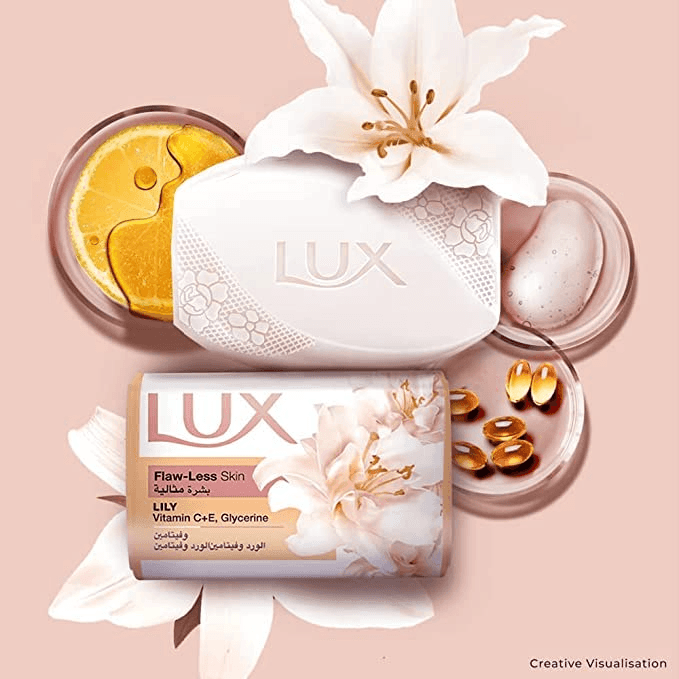 Lux Flaw-Less Skin Lily Soap 6×170g - Pinoyhyper