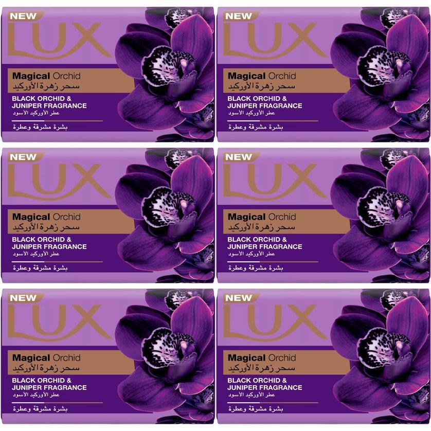 Lux Magical With Black Orchid & Juniper Fragrance Bar Soap - 6×170g - Pinoyhyper