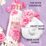 Lux Soft Rose Delicate Fragrance Body Wash - 500ml - Pinoyhyper