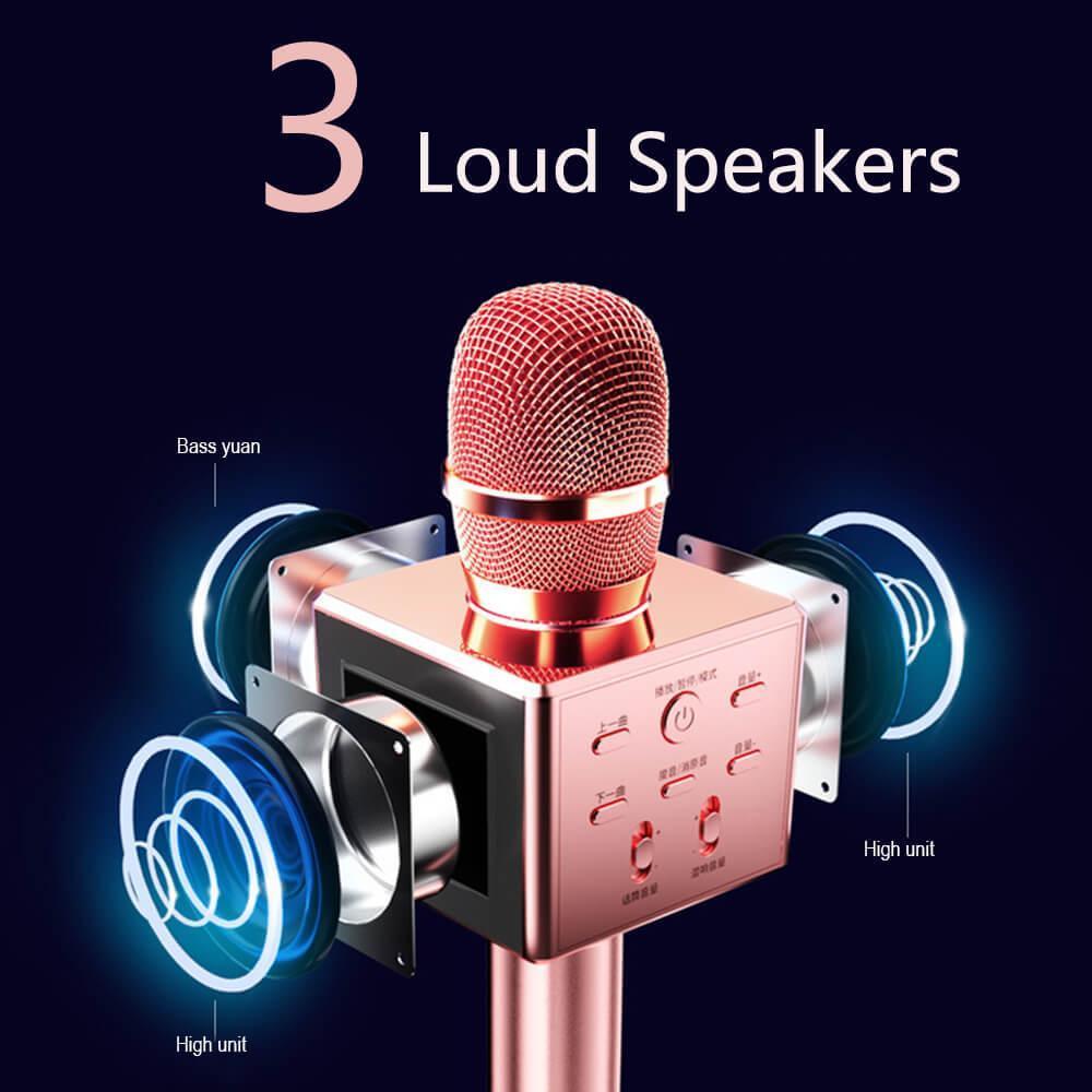 M4 – Wireless Bluetooth Karaoke Microphone (Good Quality) - Pinoyhyper