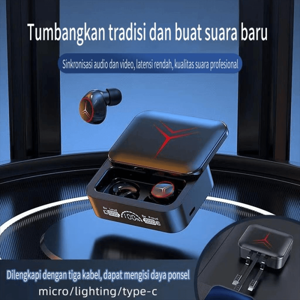 M88 Plus ENC Gaming Wireless Earbuds - Pinoyhyper