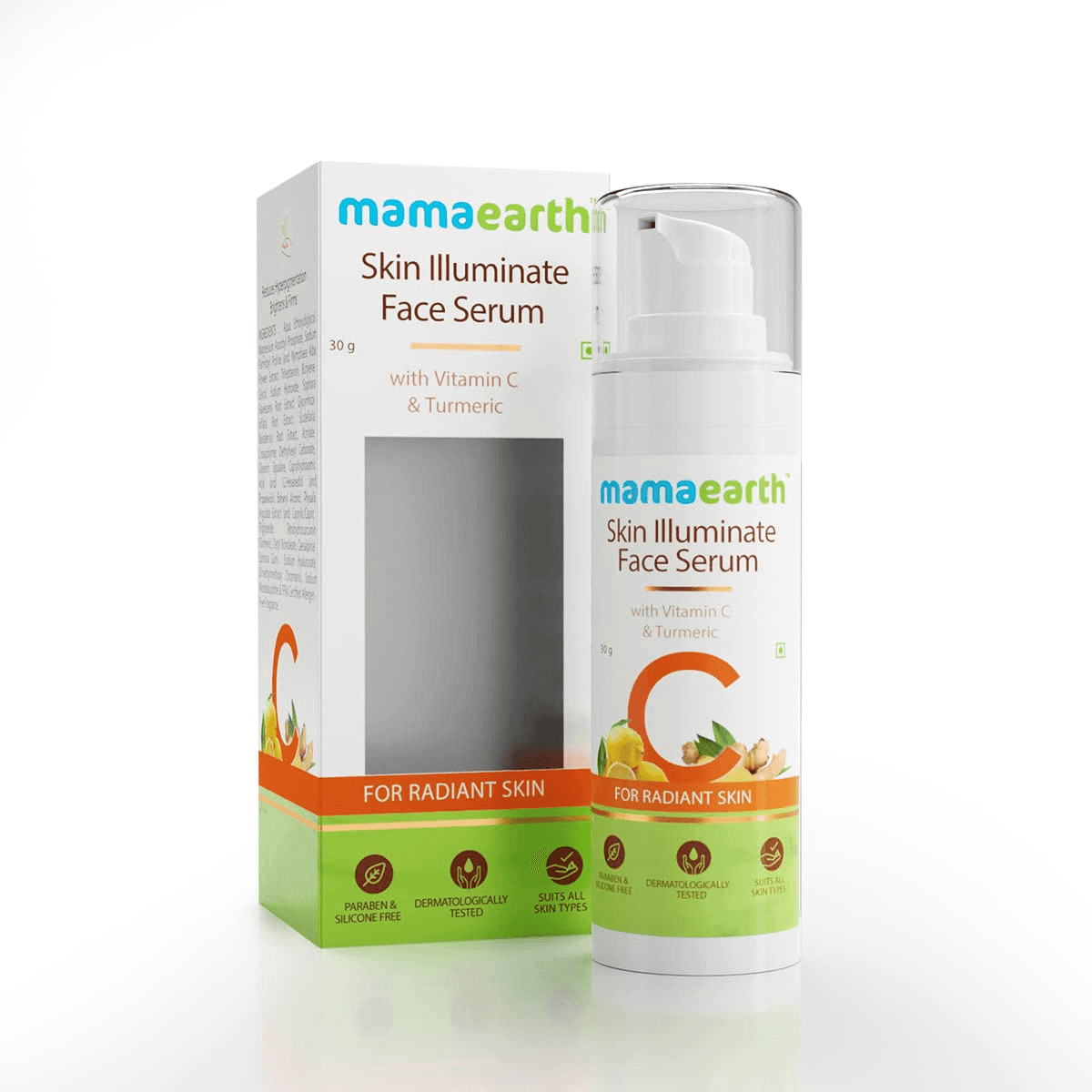 Mama Earth Skin Illuminate Face Serum - 30g - Pinoyhyper