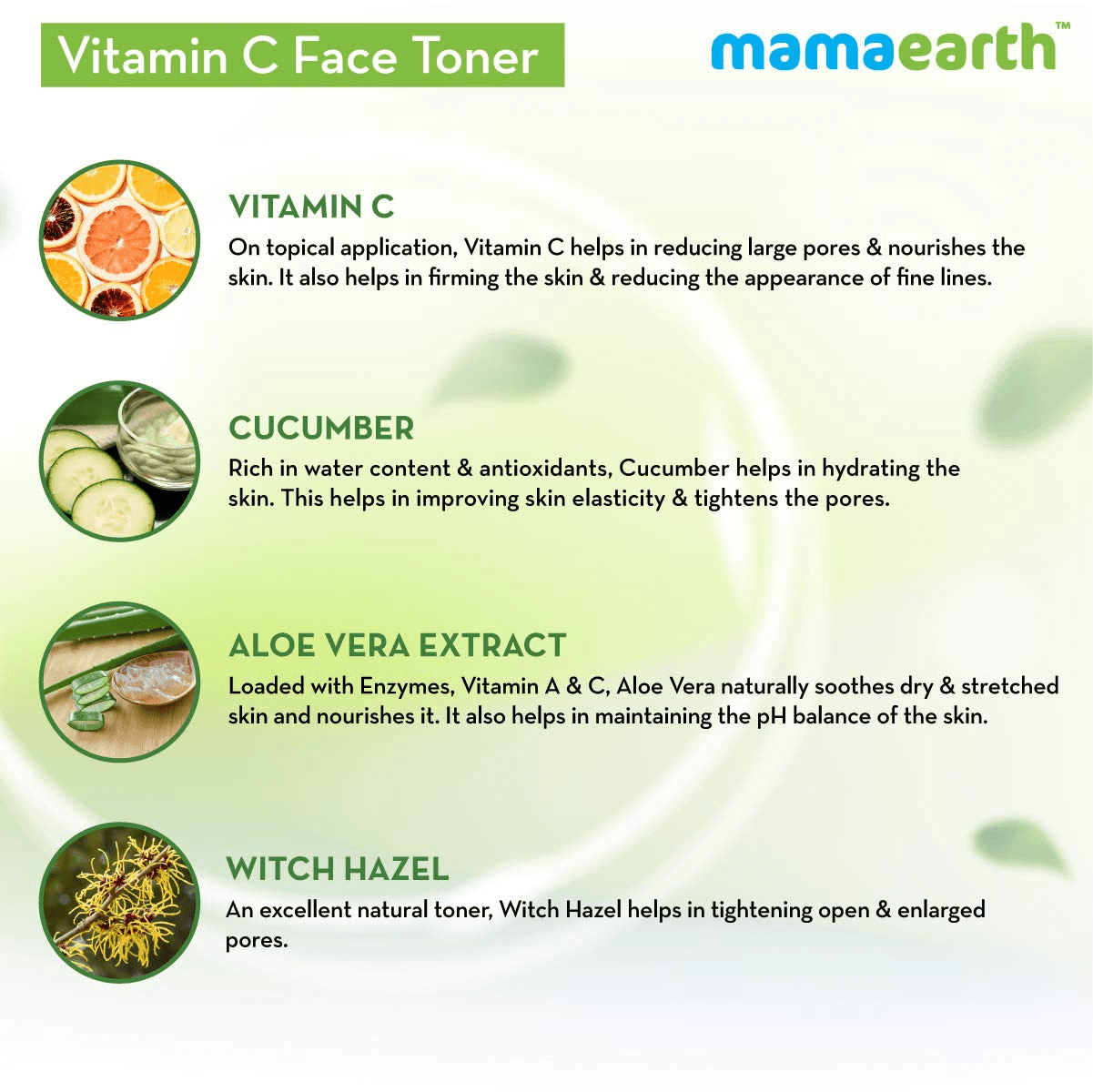 Mamaearth Vitamin C Face Toner For Pore Tightening - 200ml - Pinoyhyper