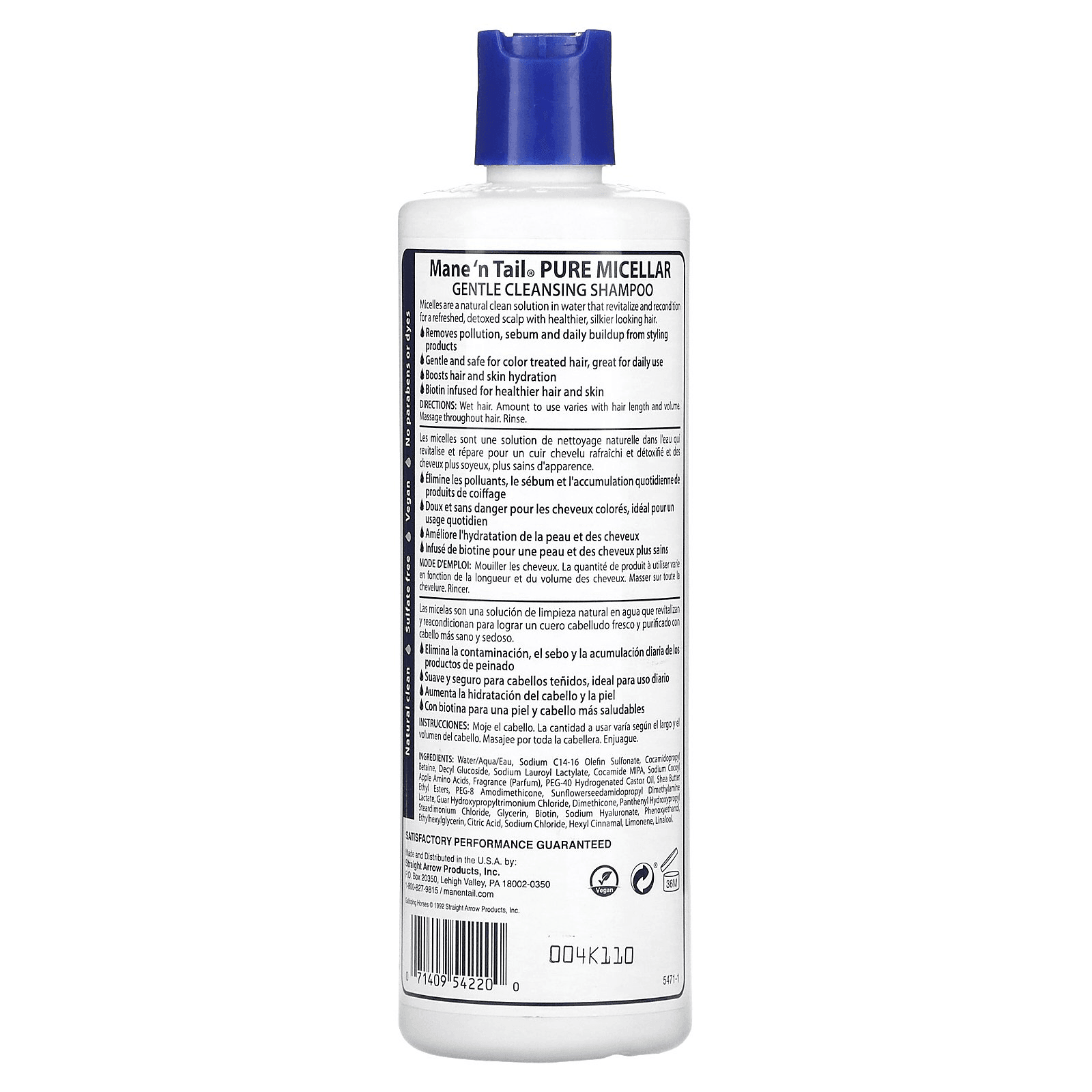 Mane 'n Tail Micellar Shampoo Biotin Infused - 331ml - Pinoyhyper