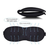 Black Adjustable Sleep Eye Mask