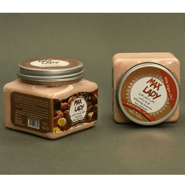 Max Lady Face & Body Scrub Argan - 300ml - Pinoyhyper