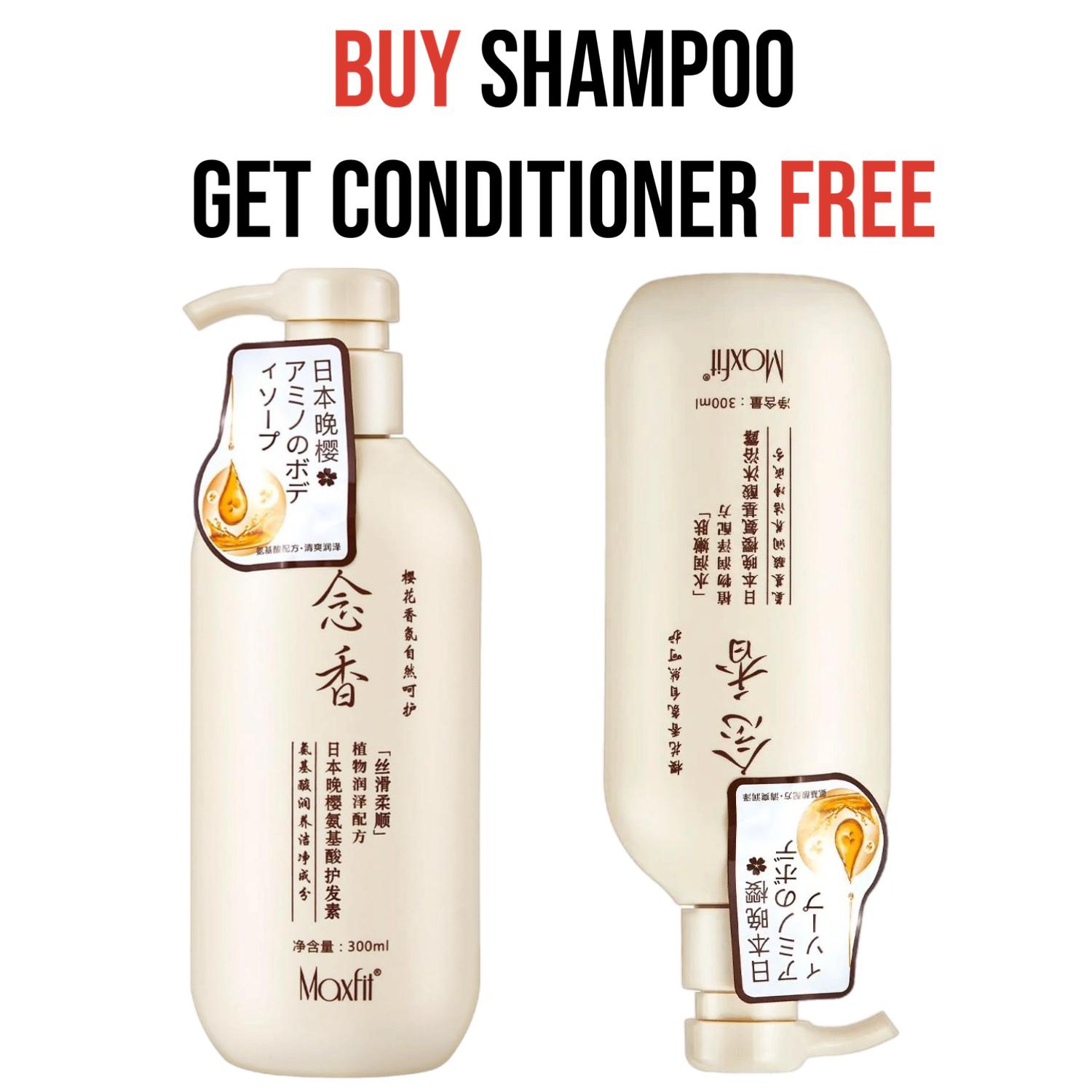 Maxfit Sakura Japanese (Buy Shampoo Get Conditioner Free)