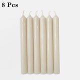 Medium Size Candle Set - 8pcs - Pinoyhyper