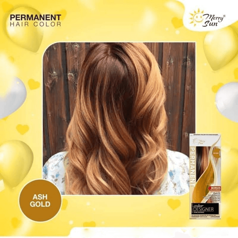 MerrySun Permanent Hair Color - Ash Gold - Pinoyhyper