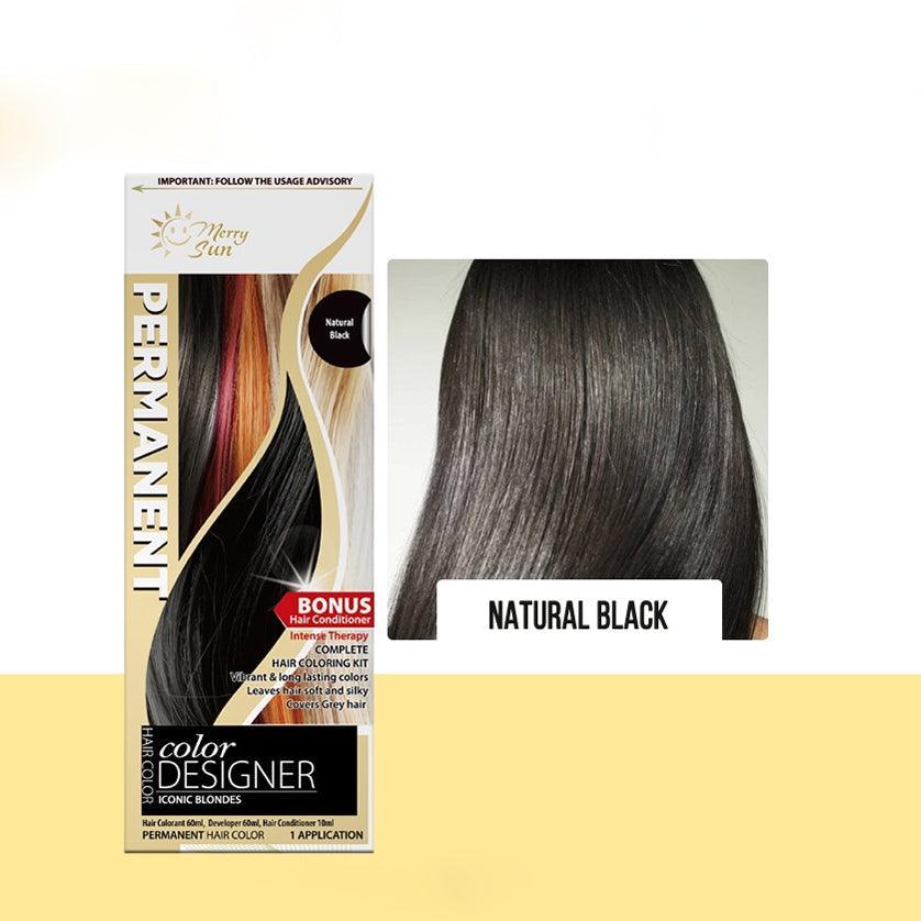 MerrySun Permanent Hair Color - Natural Black - Pinoyhyper