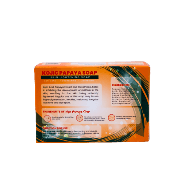 MJ Brilliant Kojic Papaya Soap - 135g - Pinoyhyper