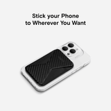 MOFT Snap-On Magnetic Stand Carbon Fiber Style - Pinoyhyper