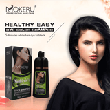 MOKERU Shampoo Noni Fruit Black Hair Dye - 500ml - Pinoyhyper