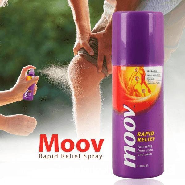 Moov Rapid Relief Spray for Fast Relives of Pain – 150ml - Pinoyhyper