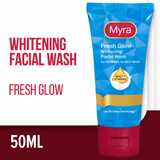 Myra Fresh Glow Whitening Facial Wash - 50ml - Pinoyhyper