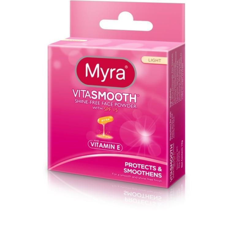 Myra VitaSmooth Shine-Free Face Powder with SPF 15 - Pinoyhyper