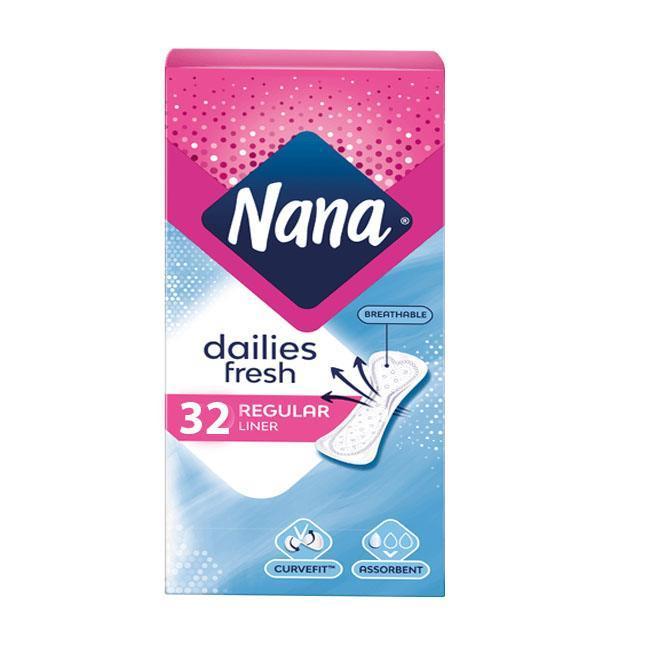 Nana Regular Liners - 32 pcs - Pinoyhyper