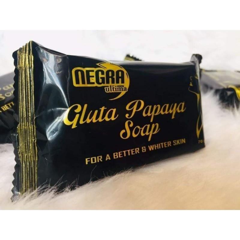 Negra Ultima Gluta Papaya Soap - 70g - Pinoyhyper