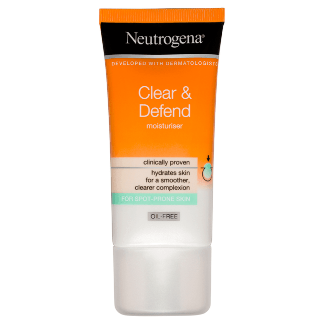 Neutrogena Clear & Defend Daily Moisturiser Oil Free - 50ml (Original) - Pinoyhyper