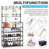 New Simple Floor Clothes Rack - 5 Layer 80 Wide Shoe Rack - Pinoyhyper