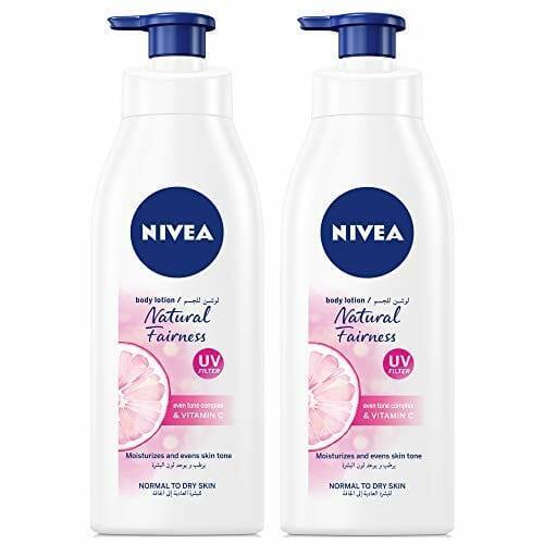 Nivea Body Lotion Natural Fairness Value Pack 2x400ml - Pinoyhyper