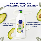 Nivea Body Lotion Naturally Good Natural Avocado - 350ml - Pinoyhyper