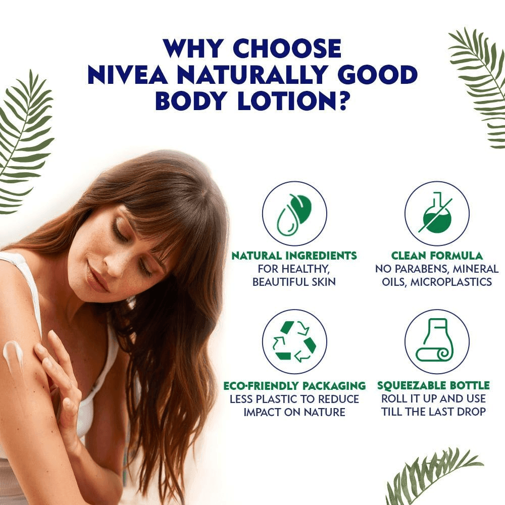 Nivea Body Lotion Naturally Good Natural Avocado - 350ml - Pinoyhyper